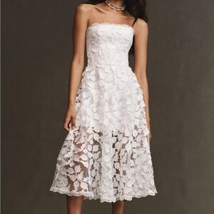 Helsi Florence Strapless A-line Midi Dress XS NEW WITH TAGS - Anthropologie